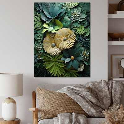 " Emerald Canopy Exotic Palmscape "