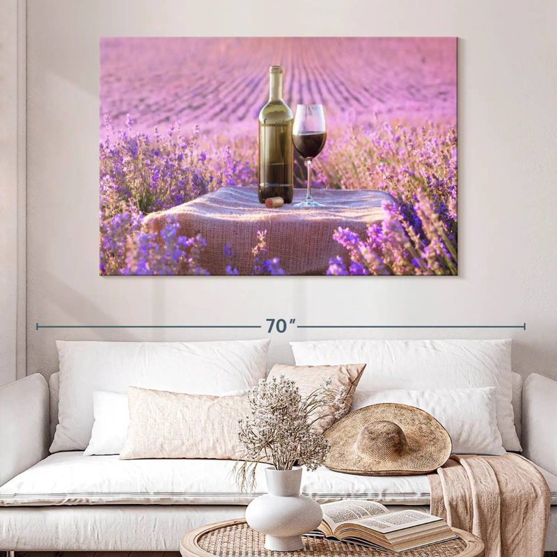 Yarlin Wine Romance, H 34 po x l 51 po