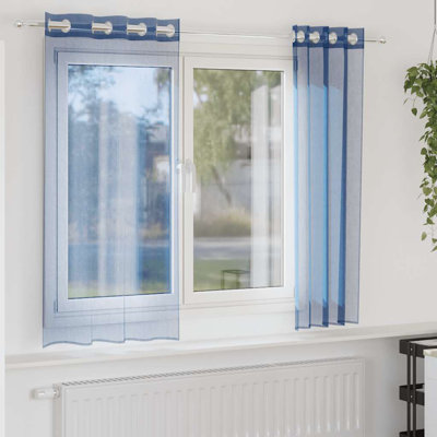 Fabric Room Darkening No Curtain Header Type Sliding Panel Pair