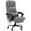 Fauteuil de bureau à massage à haut dossier avec télécommande à 6 points Vinsetto, conception ergonomique pour un confort et un soutien ultimes.