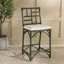 Tabouret de bar avec coussin Christine-125847882