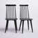 Delphina 17" Wide Mid-Century Modern Solid Wood Windsor Back Dining Chair