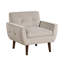 Fauteuil d'appoint capitonné-896023954