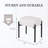 Falonda Steel Accent Stool-1552965086