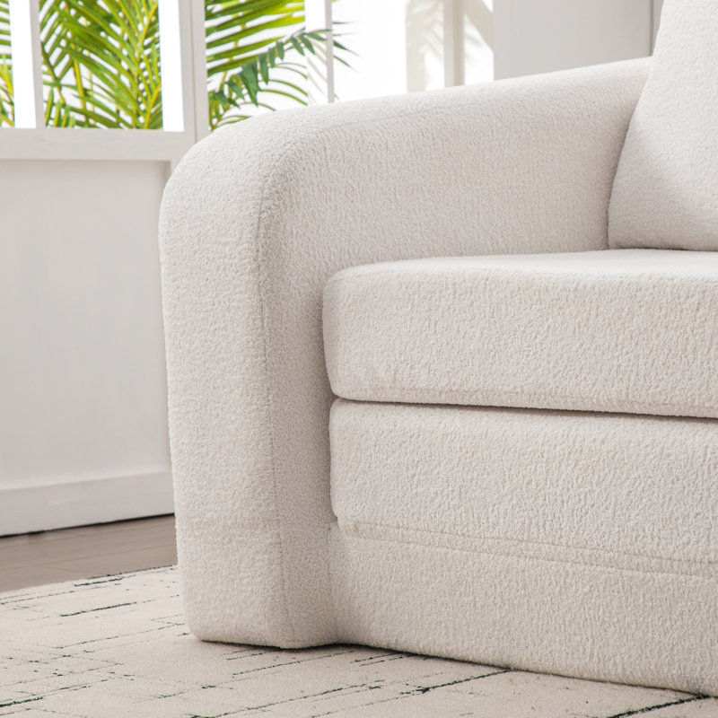 Lit pliant en chenille 2 pièces, idéal pour la chambre d'amis ou le salon. Chenille douce effet goutte de pluie, utilisation multifonctionnelle, soutien en mousse haute densité, bords arrondis, base antidérapante et imperméable, aucun assemblage requis.