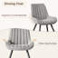 Ensemble de table et chaises de salle à manger extensible ronde à ovale Fecteau-132789862-132789864
