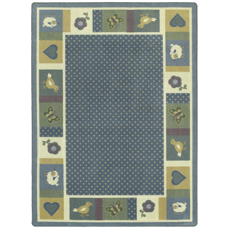 Seeing Spots by Joy Carpets Area Rug, Rectangle 5'4" x 7'8"