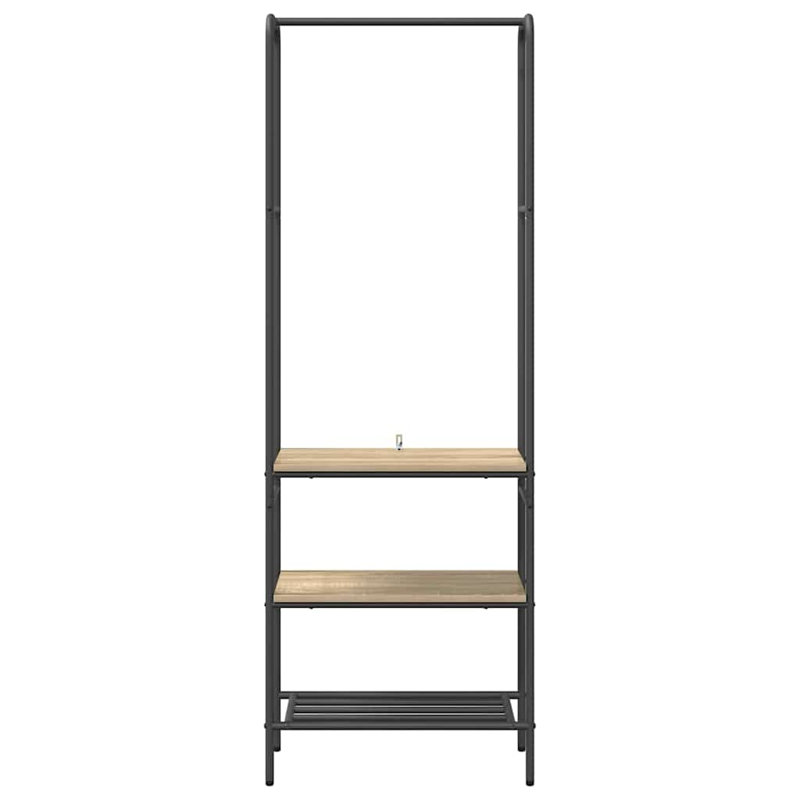 Clothes Rack With Shelves With Shelf 60 X 30 X 171 Cm, Sonoma Oak