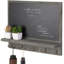 Wall Mounted 5-Hook Memo Board Chalkboard 