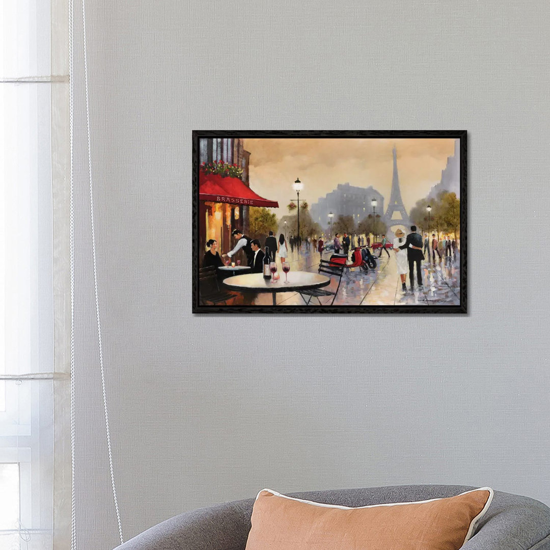 Paris Stroll - Gallery-Wrapped Canvas Giclée
