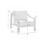 Chaises longues de patio rembourrées durables, conception en aluminium moderne pour les espaces extérieurs