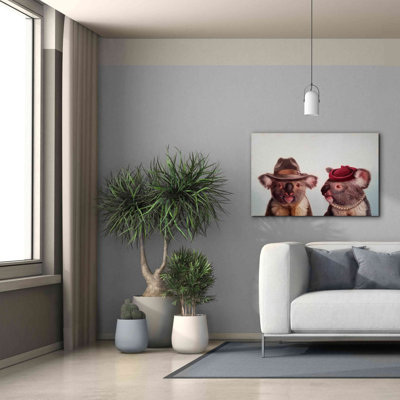 'Mates' by Lucia Heffernan, Canvas Wall Art