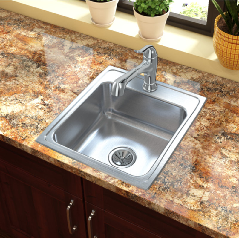 Explore Pull Out Single Handle Kitchen Faucet, Chrome