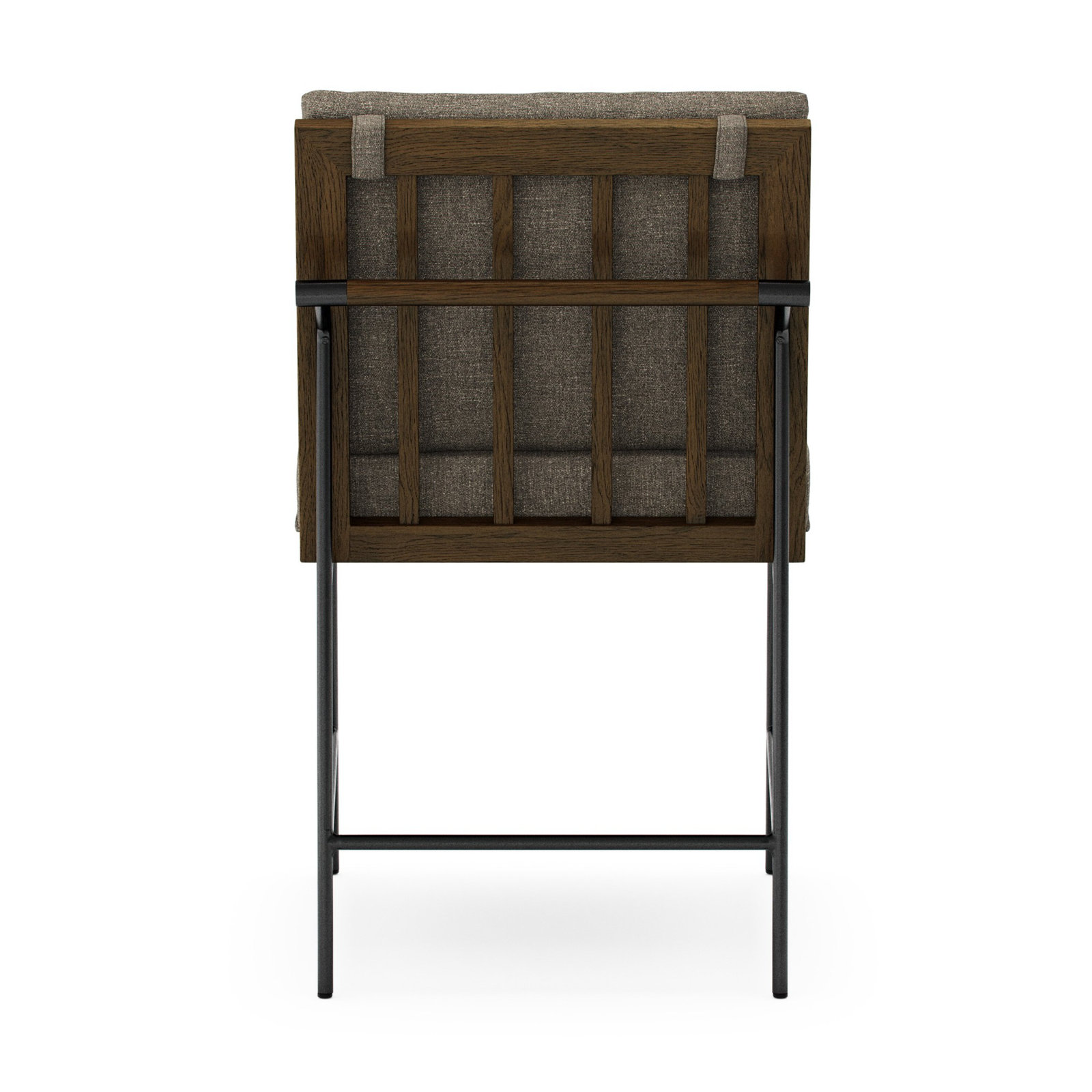Julep Oak Dining Chair, Landale Charcoal/Sienna Brown Oak