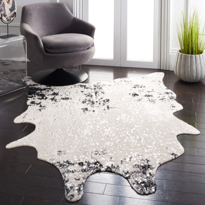 Arben Faux Cowhide Performance Rug