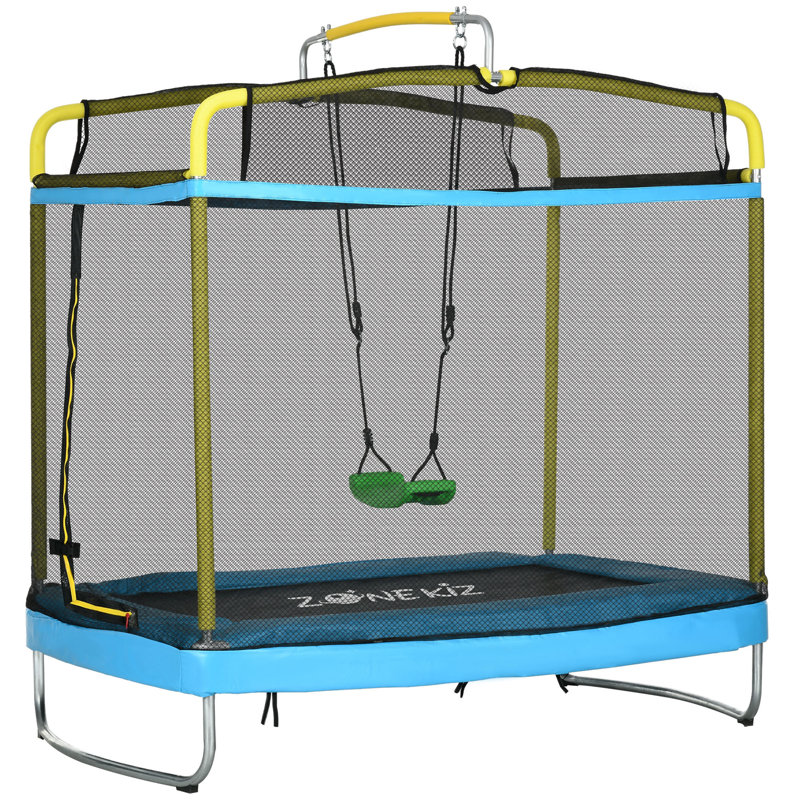 Trampoline pour enfants 3 en 1 Qaba