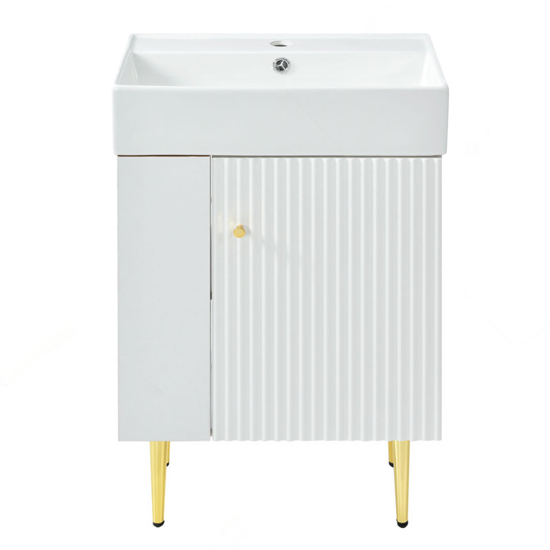 [Cabinet seulement] Meuble-lavabo de 21,6 po (lavabo non inclus)
