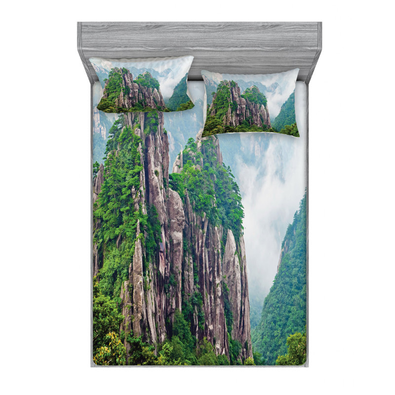 Microfiber Sheet Set, Full Sheet Set with Fitted Sheet