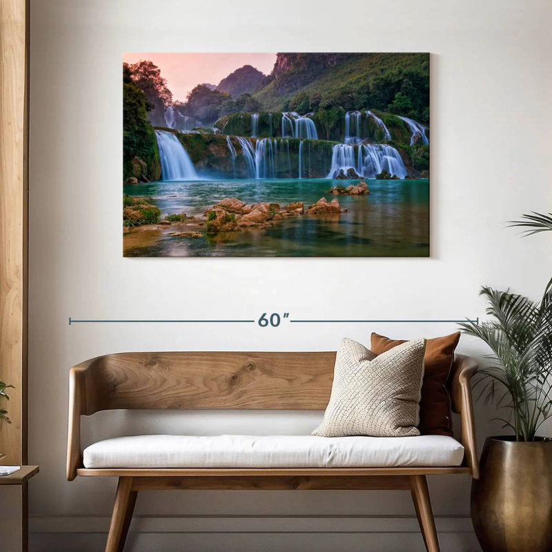 Cascade Alvord Ban Gioc, H 30 po x l 45 po