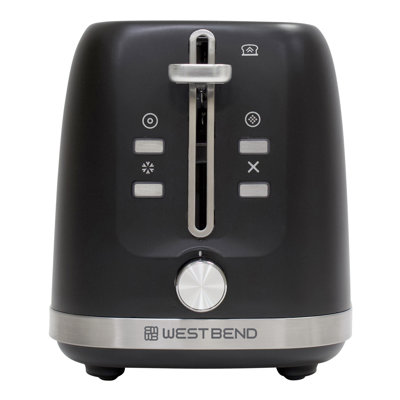 West Bend 2-Slice Toaster, in Black