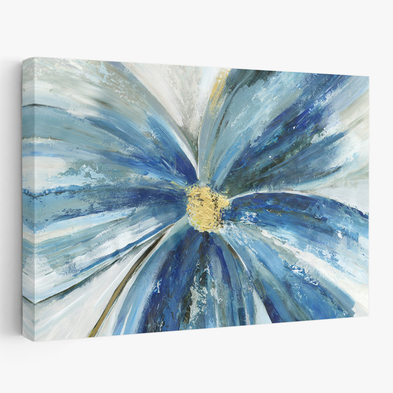 Plantes, fleurs, abstrait, art mural Ophelia I, H 16 po x l 24 po