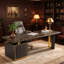 Bureau d'écriture avec tiroirs Black Stone