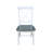 Dugazon Duante Solid Wood Cross Back Side Chair-1500109587