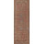Tapis de couloir traditionnel rose rétro Vintage