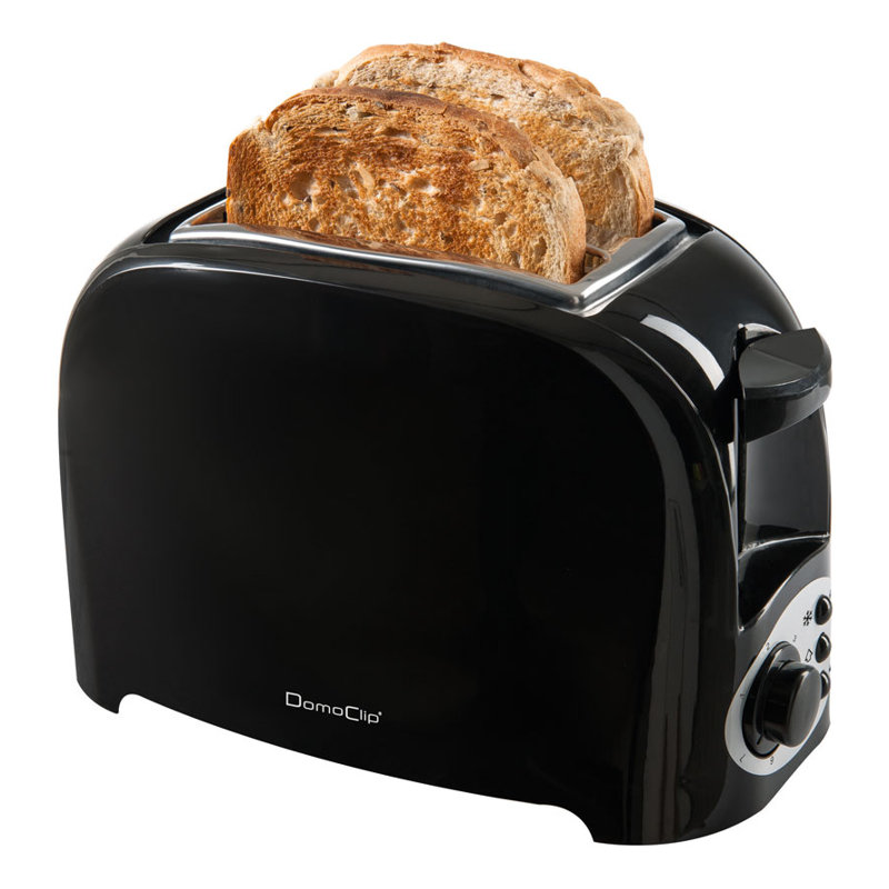 2-Slice Toaster, Black