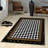 Stylish Woven Carpet, 5.2 x 7.5 Feet | 100% Polyester, 0.3 in Pile Height, Antibacterial, Non-Slip PVC Dot Underside | Machine Washable, 3D Digital Print | Perfect for Living Room, Bedroom & Home Décor-1012700799