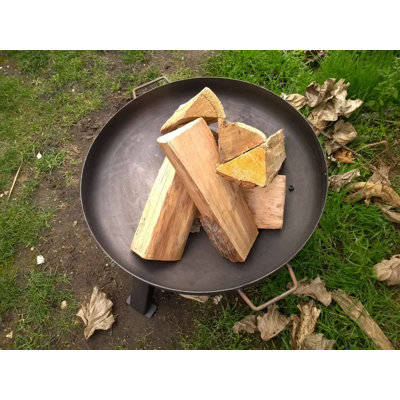 Rodessa Round Steel Smokeless Fire Pit