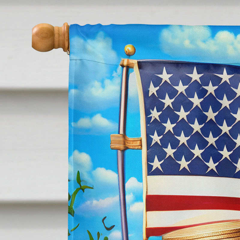 Drapeau «All American House», Spitz loup