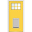 Porte d'entrée pré-montée en fibre de verre Craftsman-40645602-40645599-40645611