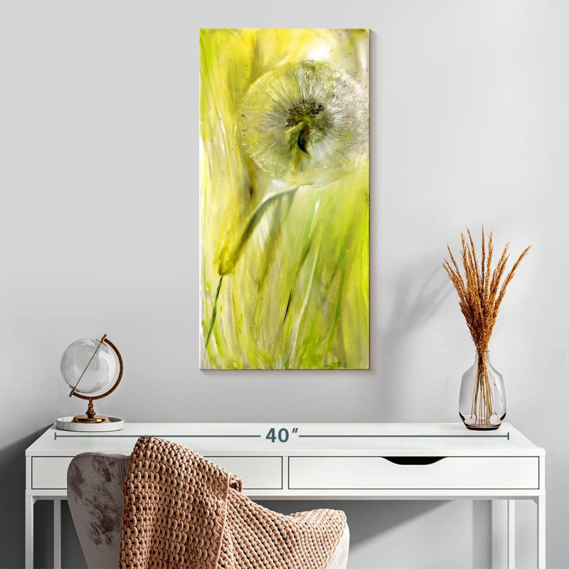 Dandelion Spring, 30" H x 15" W