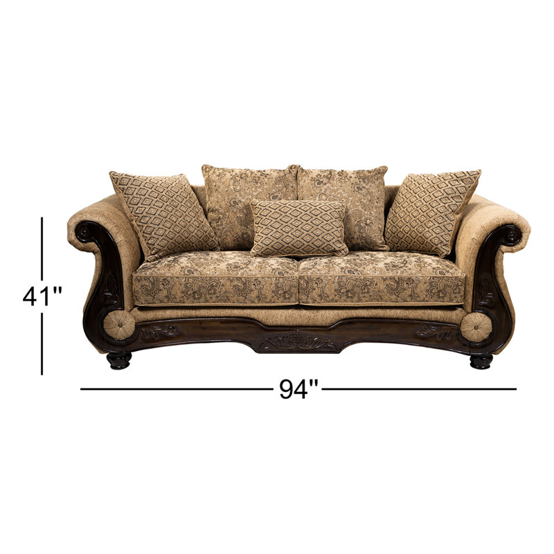 Kinston 94'' Upholstered Sofa