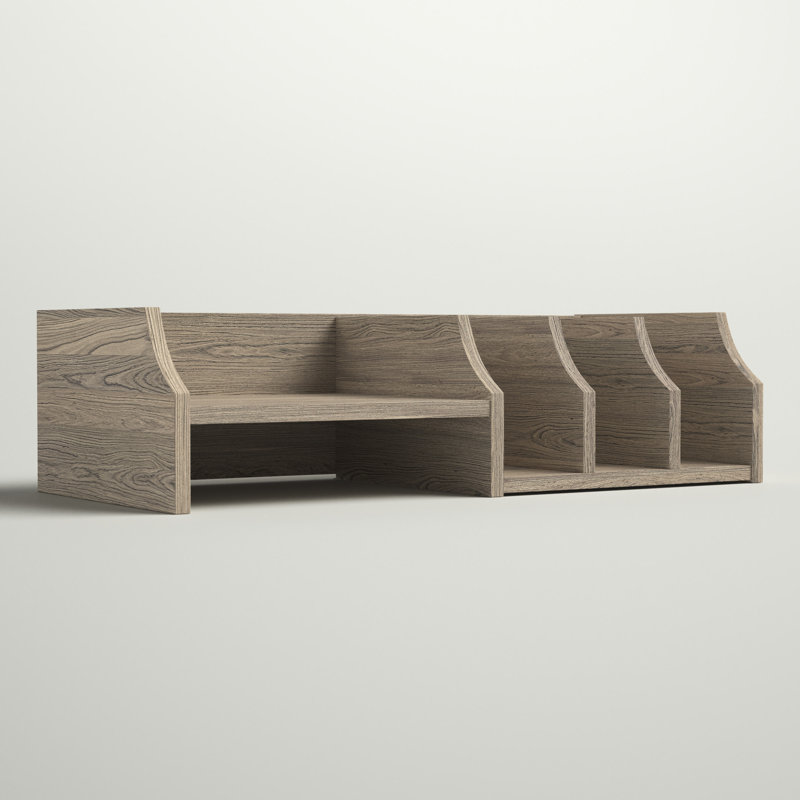 Organisateur de bureau Waelder, Gris déclin