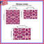 Rideaux de fenêtre rose et mauve à motif damassé et voilage - 2 panneaux-540152479-540152448