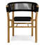 Chaise de jour transparente (noir)-132362685