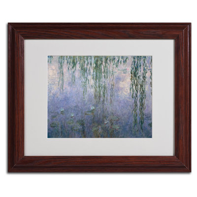 «Water Lilies III 1840-1926» par Claude Monet - reproduction de photo sur toile