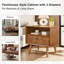 Table de chevet moderne en bois massif Brace-130594725