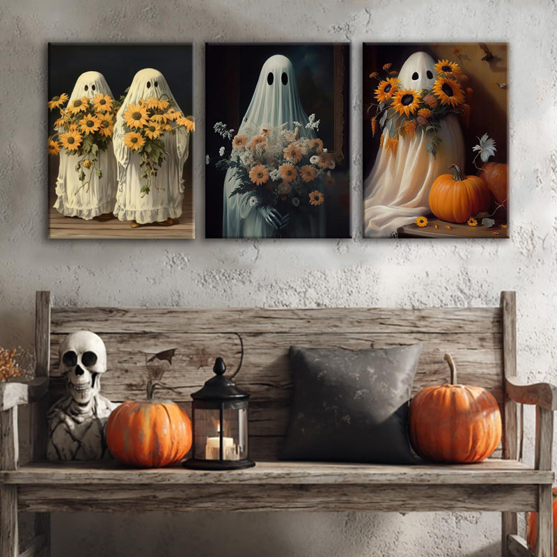 3 Piece Wrapped Canvas Wall Art, 60cm H x 40cm W