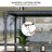 Louvered Pergola 10 Ft X 13 Ft Outdoor Aluminum Pergola With Adjustable Roof, Wood Grain Aluminum Frame, Efficient Drainage System For Patio, Deck, Garden-111047429