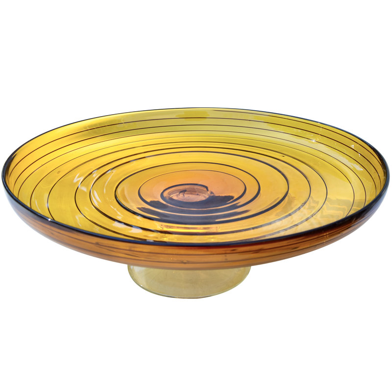 Handmade Glass Decorative Bowl