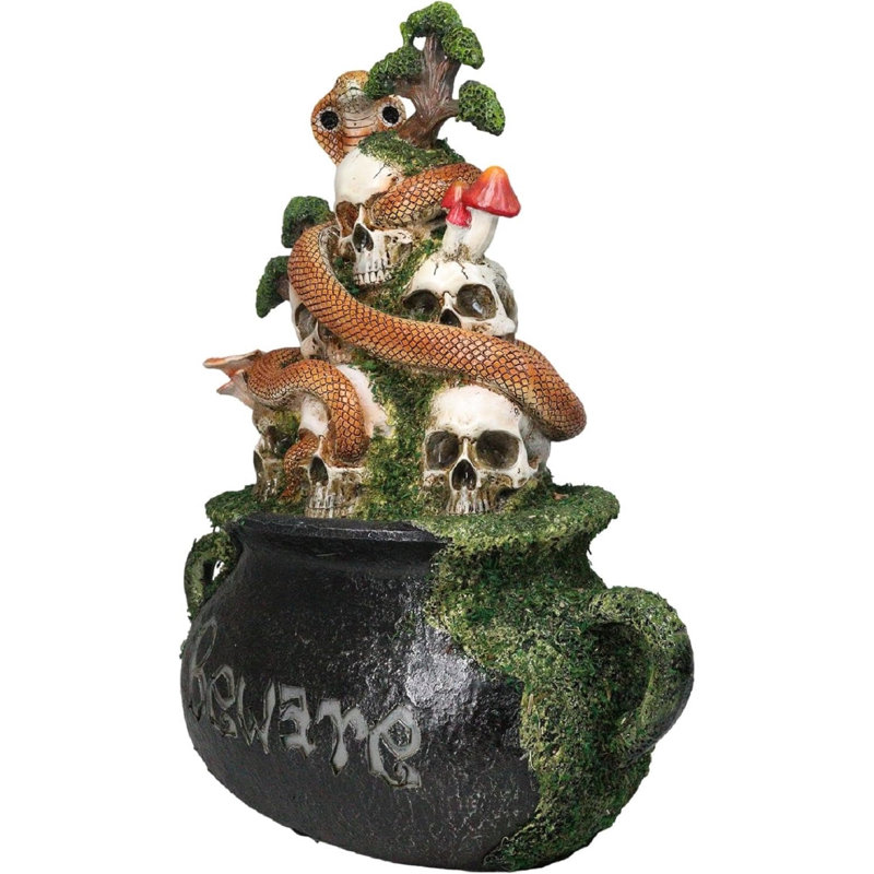 Figurine en forme de crâne magique Witchcraft