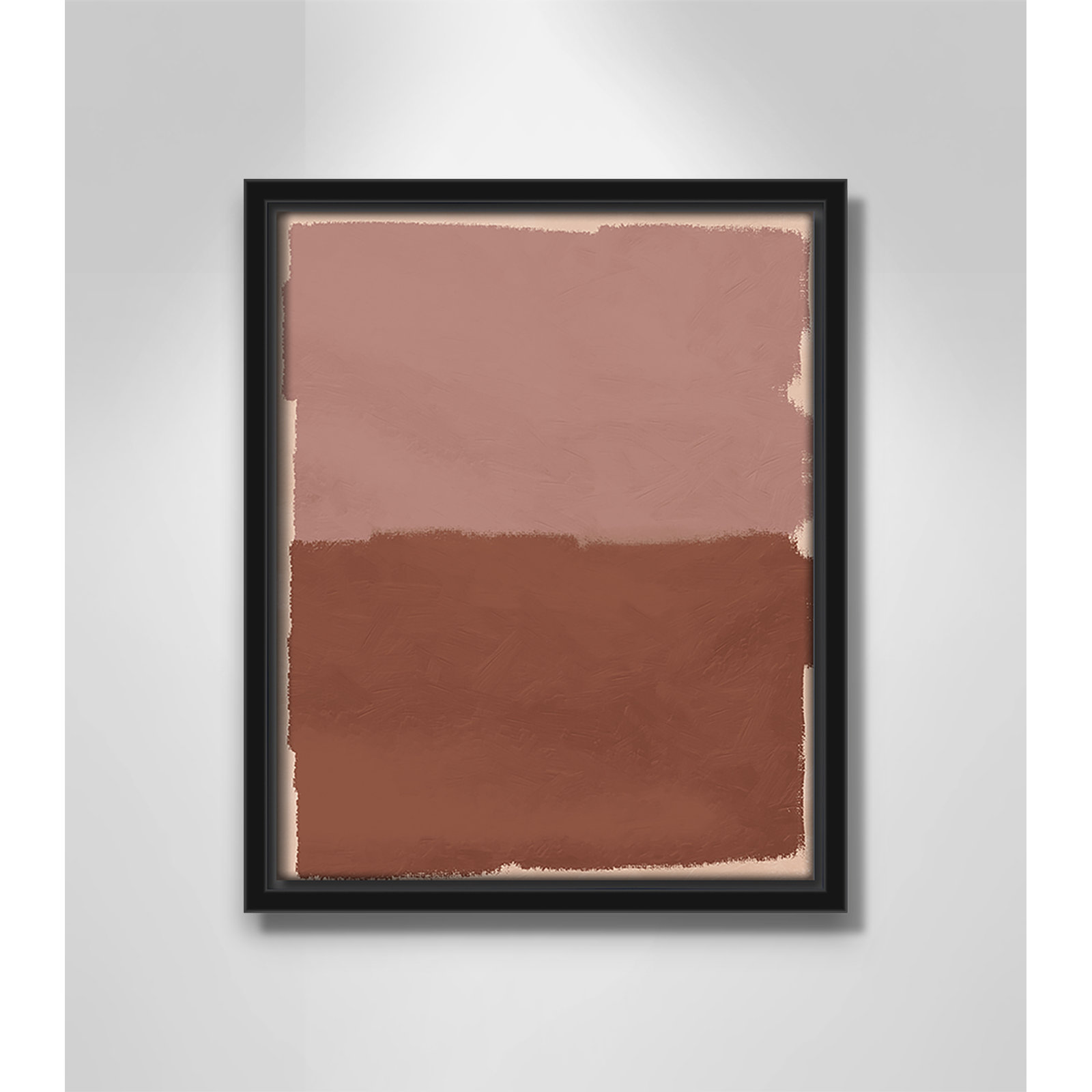 Hollow Delight Print by Marcus Prime, 9.5'' W x 11.5'' H, Black Floater