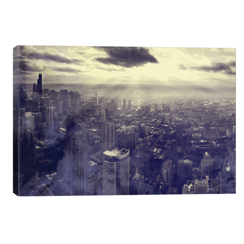 Chicago by Taylor Allen - No Frame Print on Canvas, 66.04 cm H x 45.72 cm W x 1.91 cm D