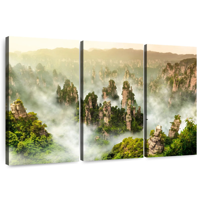 Alvord Tianmen Mountain, 28" H x 45" W