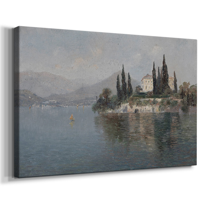 Paysages rétro-Dxviii - Cavas enveloppés de galerie, 8 x 12