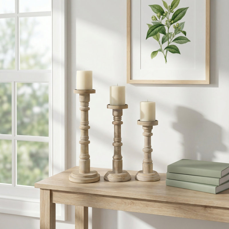 17.0'' H Tabletop Candlestick
