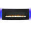 20.41 Inch High Electric Fireplace - 5000 /H Heat, Multi Colour Flame, Timer Function, /Ul , Vent 48 Curved Front Wall Mounted With Remote Flame & , 1400W /H, 11 Temp Settings,/Ul
